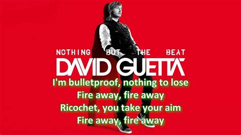 Titanium David Guetta Ft Sia Lyrics Video Youtube