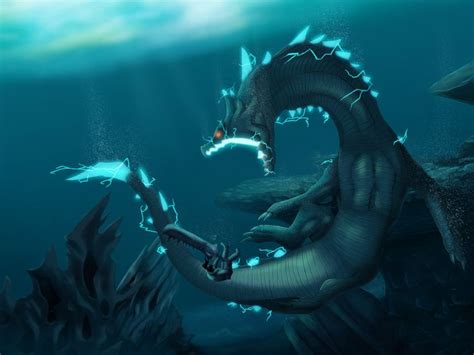 Lagiacrus Fan Art Monster Hunter Art Monster Hunter World Monster