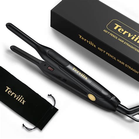 Buy TerviiixPencil Flat Iron For Edges Short Hair 3 10 Inch Small