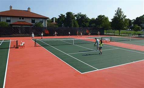 Tennis Courts Gallery Illinois And Indiana Sport Court Midwest