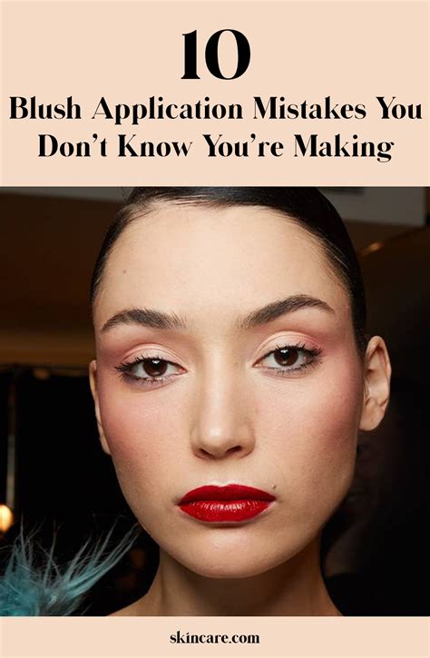 Blush Can Make Or Break Your Look — Make Sure It Looks Good By Avoiding