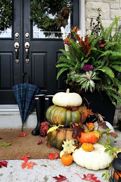 25 Mesmerizing Outdoor Fall Decor Ideas Home Design And Interior