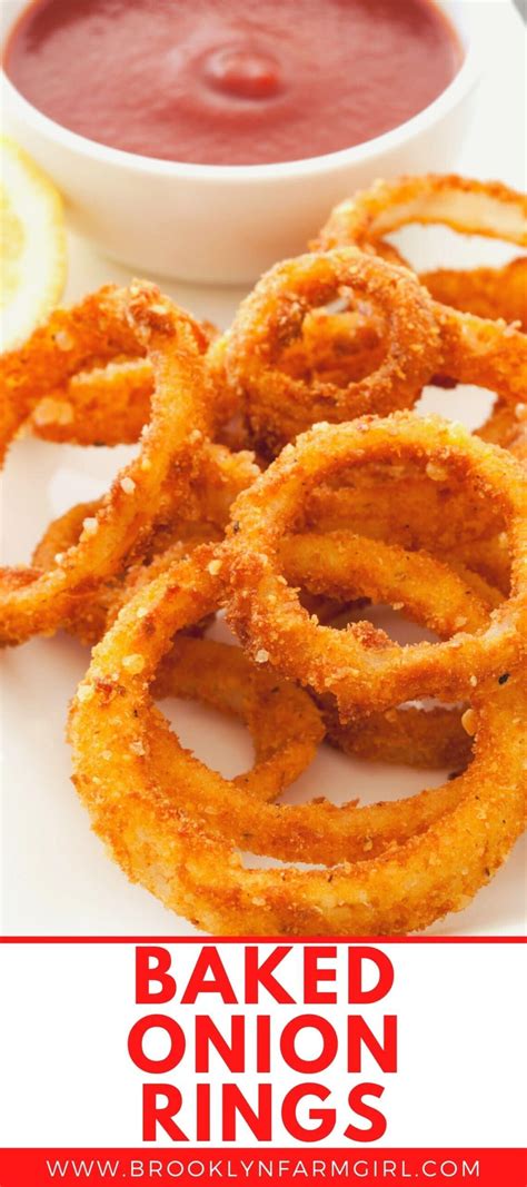 Baked Onion Rings Recipe In 2023 Baked Onions Onion Rings Baked