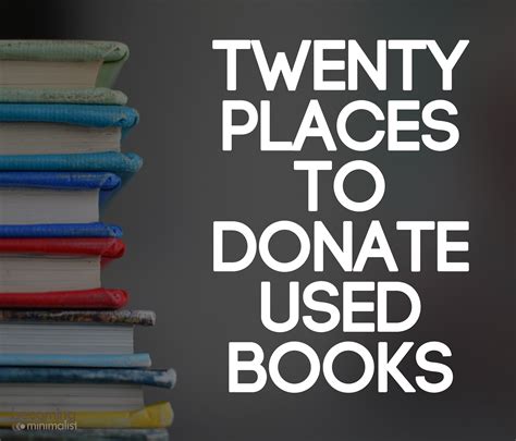 20 Places To Donate Used Books