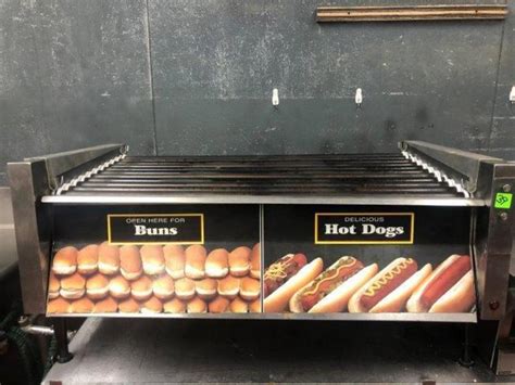 Auction Ohio Star Grill Max Pro Hot Dog Roller Grill