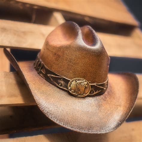 Stampede Hats Studded Brown Stallion Cowboy Hat Hats Unlimited