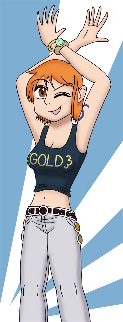 Nami One Piece Pre Timeskip By Venusgriffin On Deviantart