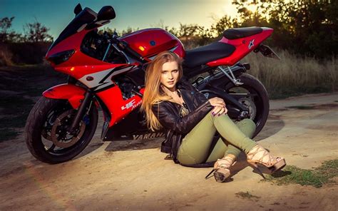 girls and motorcycles beautiful girl with a motorcycle and a guitar desktop a tribute to