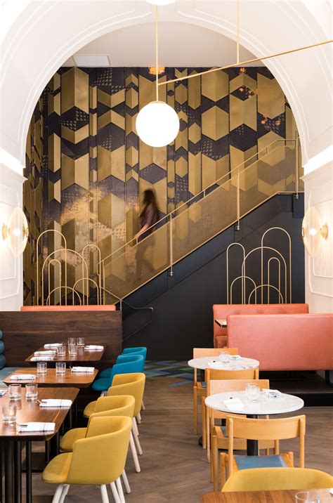 Liv Interiors Blog Oretta Restaurant Toronto Art Deco Deco Wall