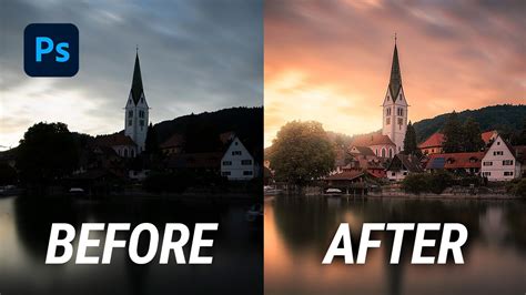 how i color grade sunset photos with photoshop