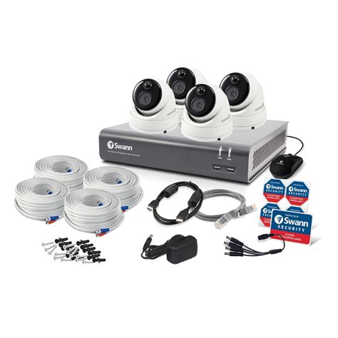 Swann 4 Camera 4 Channel 1080p Full Hd Dvr Security System Bunnings