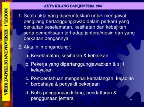 Tahap seleksi cpns kemenkumham penjaga tahanan dan pemeriksa keimigrasian pelaksana/pemula 2019. AKTA KILANG DAN JENTERA 1967 PDF