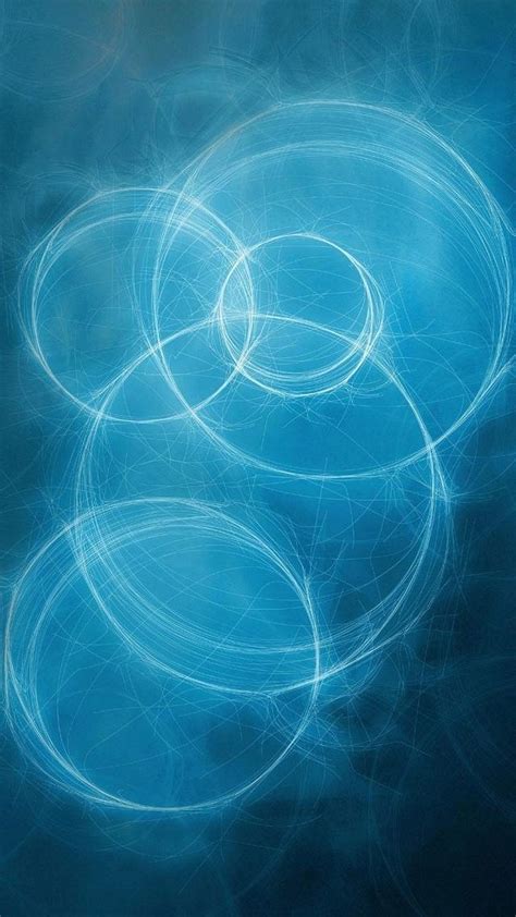 Blue circles - Best htc one wallpapers, free and easy to download