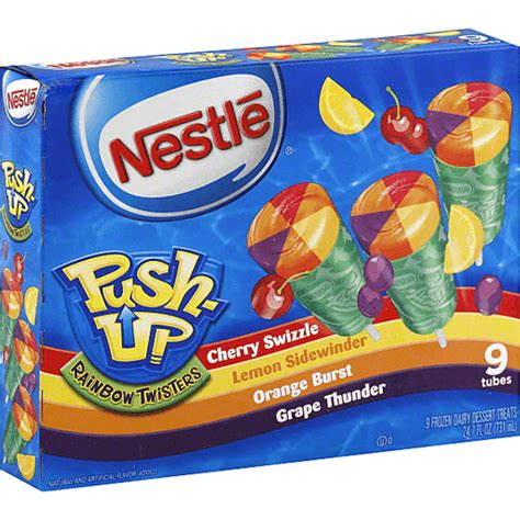 Push Up Push Up Rainbow Twisters Assorted Frozen Foods Edwards