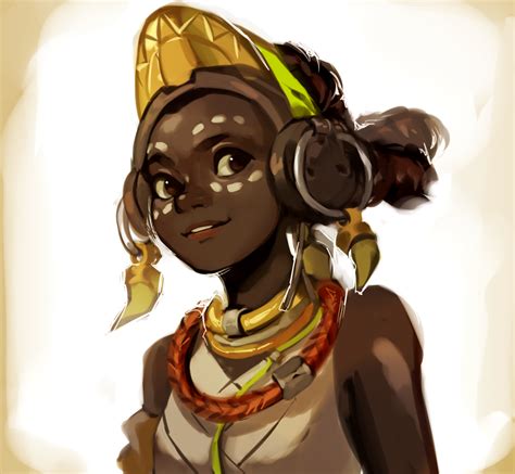 Efi Oladele Overwatch And 1 More Drawn By Velocesmells Danbooru