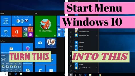 10 Ways To Customize The Windows 10 Start Menu Youtube Otosection