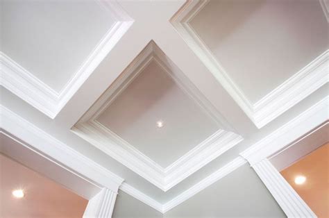 One way to make the room look more open by taking advantage of the roof is to measure the molding along the highest horizontal line before the lowest point of the roof rise. Millwork Design Services | Ceiling crown molding, Recessed ...