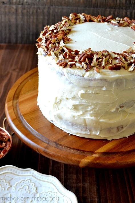 Remove the cheesecake from the oven, and set it on a rack to cool. Butter Pecan Layer Cake | Recipe | Butter pecan cake ...