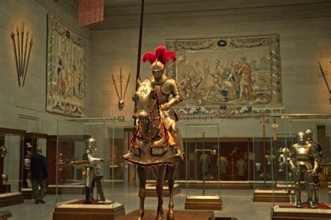 Cleveland Art Museum Armor Court Editorial Photo Image Of Culture