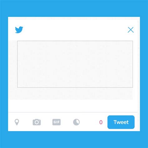 Blank Twitter Template For Your Needs Vrogue Co