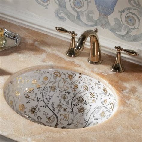 Floral Bathroom Sinks Rispa