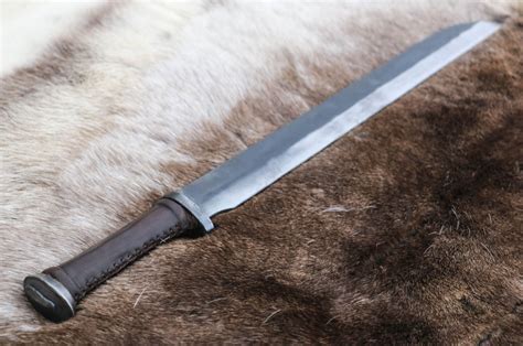 Eldemir Sharp Viking Seax Knife Scramasax Larp Living History Etsy