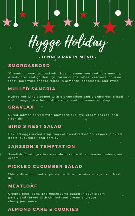 35 impressive and affordable dinner party recipes taste. Hygge Holiday Dinner Party: a Scandinavian and Swedish ...