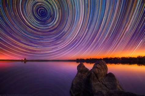 Amazingly Beautiful Star Trails by Lincoln Harrison