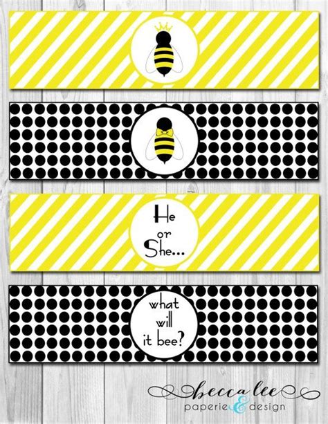 Instant Download He Or She What Will It Bee Baby Shower Gender Reveal