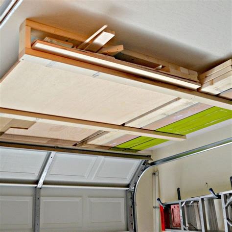 The Most Brilliant Over Garage Door Storage Racks For House Over