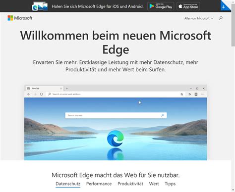 Microsoft Edge Installation Schritt für Schritt Dr Windows