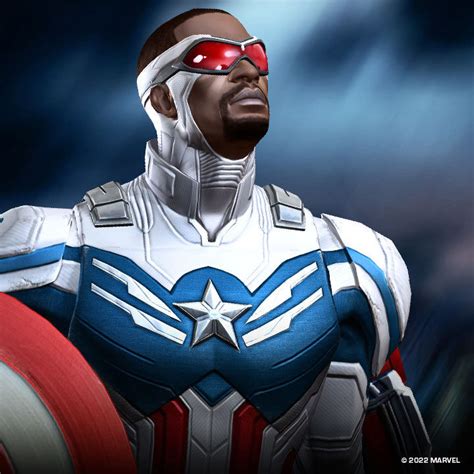 Captain America Sam Wilson Marvel Contest Of Champions