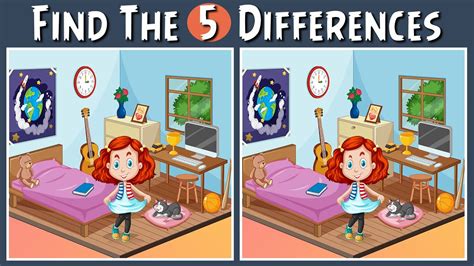 Find 5 Differences In Your Bedroom Youtube