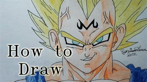 The next step on the module how to draw majin vegeta is to illustrate his muscles. How to draw Majin Vegeta from Dragon Ball Z by Zaromaru - YouTube