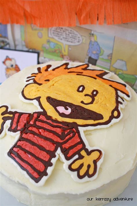 Our Kerrazy Adventure Calvin And Hobbes Birthday Party