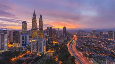 Kuala lumpur (called simply kl by locals) is the federal capital and the largest city in malaysia. Aerial View of Kuala Lumpur Stock Footage Video (100% ...