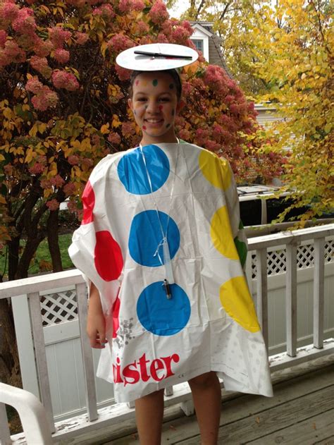 Make Your Own Twister Halloween Costume But A Twister