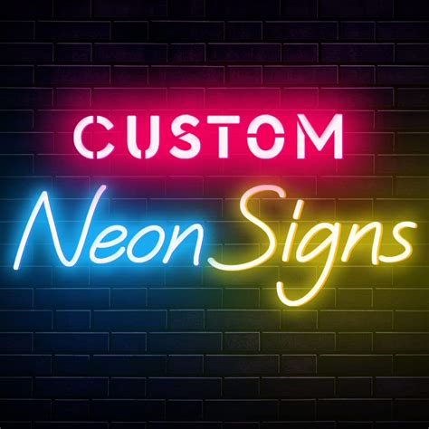 Custom Neon Signs For Wall Decor Large Led Neon Light Signs For Wedding Bedroom Happy Birthday