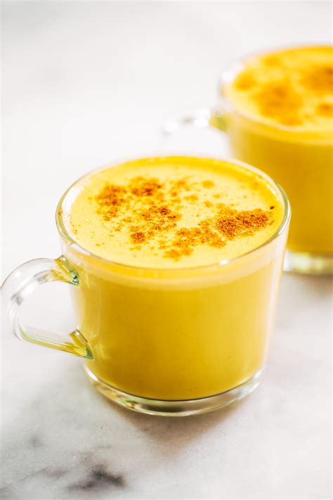 Golden Turmeric Latte Of Paleo Gluten Free