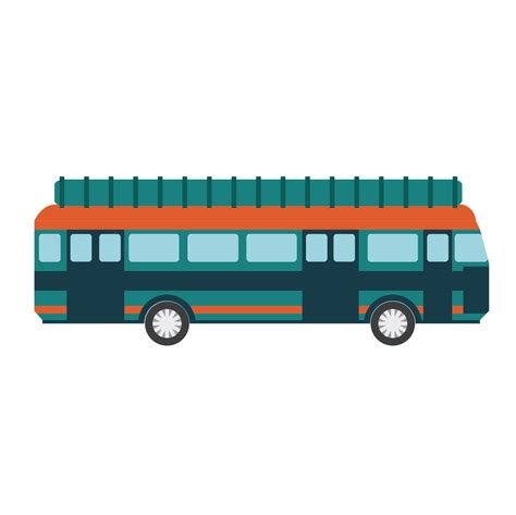 Bus Transport Vector Flat Bus Png Download 11351134 Free