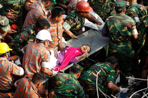 Miracle Rescue As Woman Is Pulled Alive From Bangladesh Rubble After 16 Days