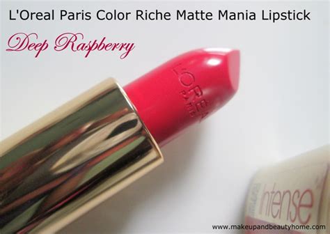These richly pigmented lipsticks are currently available in 12 shades, which i have swatches of! L'Oreal Paris Color Riche Matte Mania Lipstick Deep ...