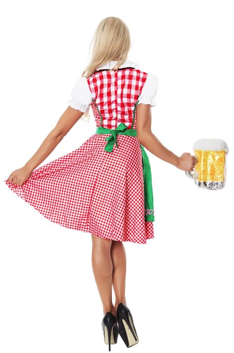 Ladies Bavarian Maiden Beer Gretchen Costume Oktoberfest Costume Holidays Costume Themes