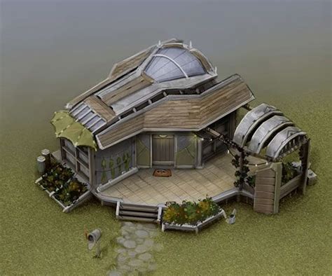 With Eden Initiative Concept Art Homes I Might Be In Love