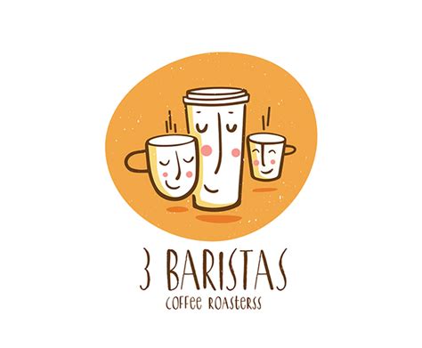 3 Baristas I Logo Identity On Behance