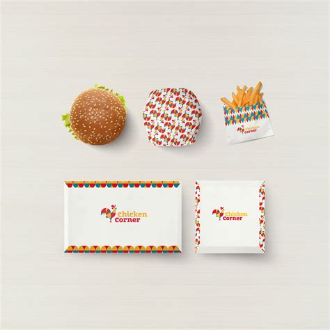 Cape verdean cuisine, soul food, and authentic. Chicken Corner Packaging Design on Behance