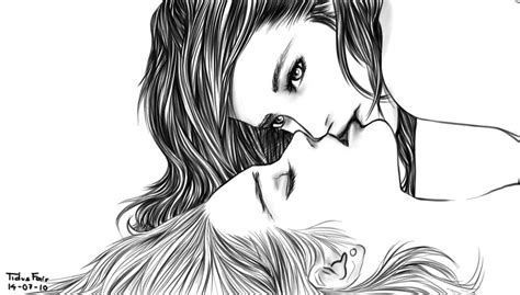 Lineart kissing couple by skyhitz on deviantart. 색칠 공부용 - 유머/이슈/정보 - 에펨코리아