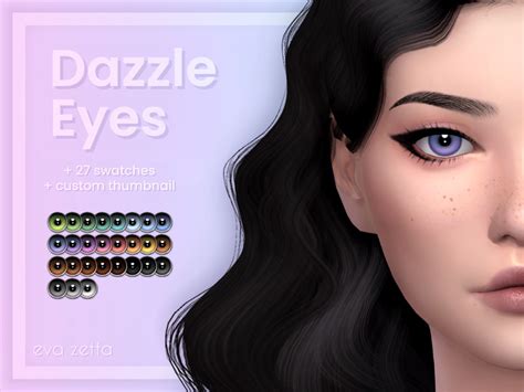 The Sims Resource Dazzle Eyes Eva Zetta