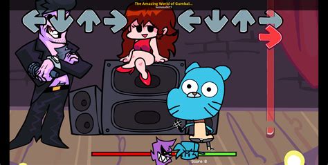 The Amazing World Of Gumball Over Fnf Friday Night Funkin