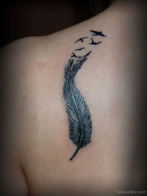 Flying Birds And Feather Tattoo Tattoo Designs Tattoo Pictures